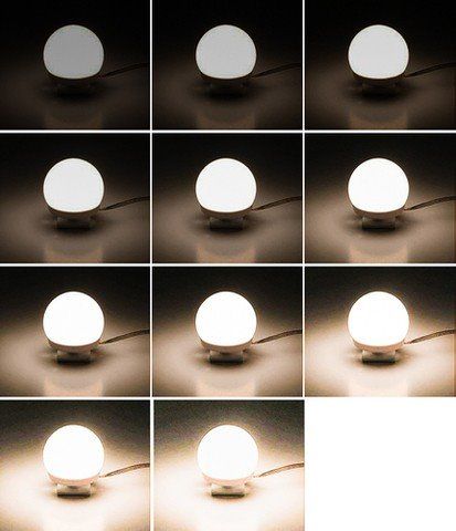 LED svetlá na zrkadlo k toaletnému stolíku 10 ks Izoxis 18910 LED světla na zrcadlo k toaletnímu stolku 10 ks Izoxis 18910