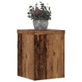 vidaXL Stojany na rastliny 2 ks staré drevo 15x15x20 cm kompoz. drevo