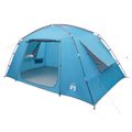 vidaXL Stan chata so strechou Modrá 400 x 210 x 180 cm Polyester