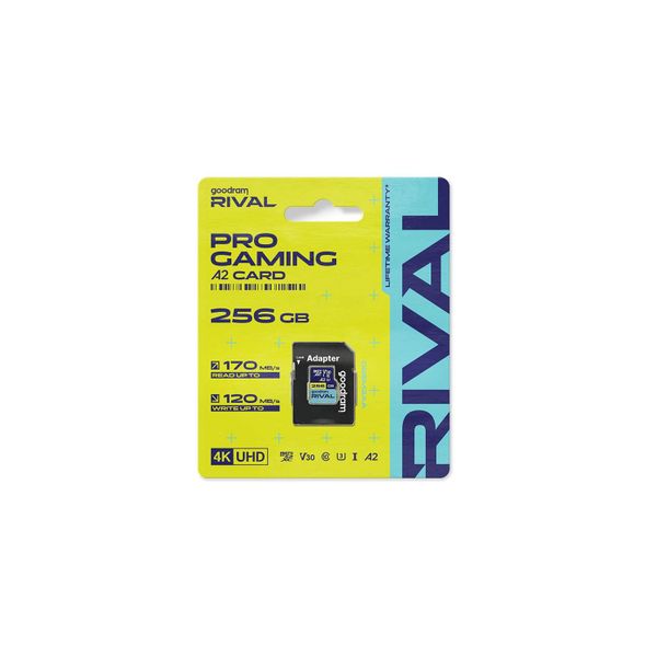 Pamäťová karta Goodram Rival M2AA Micro SDXC 256GB UHS-I U3 A2 V30 170 / 120 MB/s