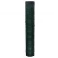 vidaXL Drôtené pletivo, pozinkované a potiahnuté PVC 10x1 m, zelené