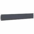 vidaXL Obrubník trávnika 10 ks 15 x 103 cm Antracitová