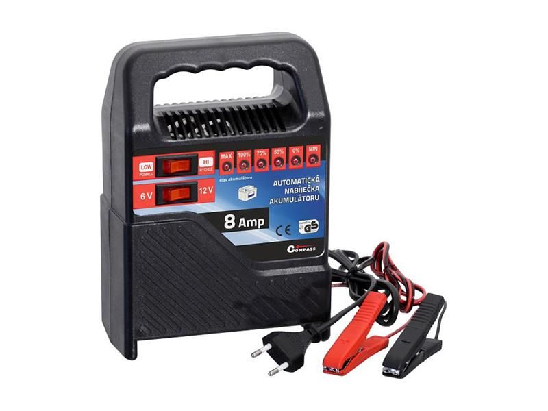 Nabíjačka akumulátorov COMPASS 07138 6/12V 8A