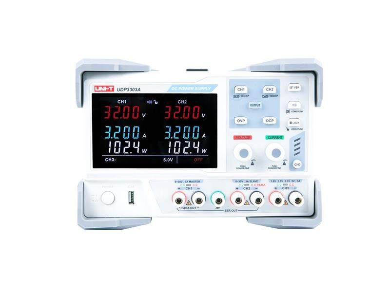 Zdroj laboratórny UNI-T UDP3303A  2x 0-30V/ 0-3A
