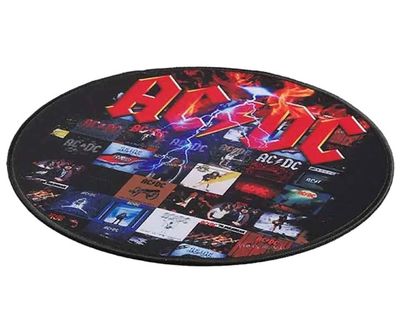 AC/DC herní podložka pod myš/ 30 cm Podložka pod myš, herní, kulatá, 300×300×3mm