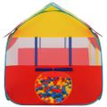 vidaXL Hrací stan s 550 loptičkami 123x120x126 cm