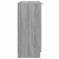 vidaXL Komoda sivý dub sonoma 60x30x70 cm spracované drevo