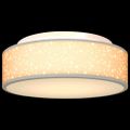 vidaXL Stropná lampa so bodmi Sivá 38 x 38 x 13,5 cm látka