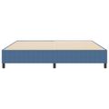 vidaXL Platformový rám postele Modrá 200 x 200 cm Kordúrová tkanina
