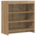 vidaXL Servírovacia skriňa Dub artisan 75 x 36 x 80 cm