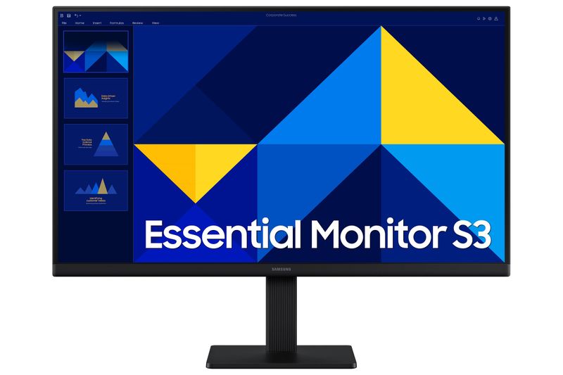 Samsung Essential S3/LS27D300GAUXEN/27''/IPS/FHD/100Hz/5ms/Black/2R
