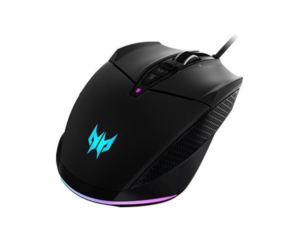 Acer PREDATOR CESTUS 335 herná myš, 5×DPI, max.19000dpi,Pixart senzor,IPS/speed 400, 10 progr.tlač. 0.5ms,Quarter Maste