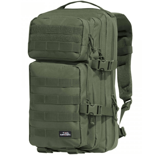 D16001-06-Olive Green-PER PIECE Pentagon Assault Small Backpack (TAC MAVEN) (BF)