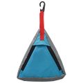 vidaXL Skladovacie vrece 4 ks Sivá a modrá 24 x 16 x 24 cm oxford