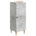 vidaXL Servírovacia skriňa Betónovo sivá 33 x 34,5 x 90 cm