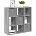 vidaXL Servírovacia skriňa Sivý Sonoma 73,5 x 24 x 69,5 cm
