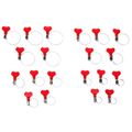 Hadičová spona s motýľom MECHANIC CONNECT SET 20, 10-44mm, 20ks SIXTOL