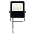 LED reflektor VISIO čierny, 30W neutrálna biela