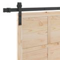 vidaXL Posuvné dvere Prírodná 80 x 208 cm Borovicový masív