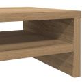 VidaXL Stojan na monitor Artisan Oak 42x24x13 cm Engineered Wood
