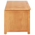 vidaXL Úložná krabica 90 x 45 x 45 cm Masívne dubové drevo
