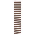vidaXL Zebra roleta hnedá 55x230 cm šírka látky 50,9 cm polyester