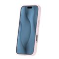 Puzdro Silicone Thin Mag pre iPhone 16 Pro 6,3" svetloružové