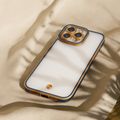 Hodvábne zlaté puzdro pre Oppo Reno 13F 5G (Global) / 13FS 5G modrá