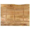 vidaXL Stolová doska 90x80x2,5 cm živý okraj masívne mango