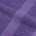 vidaXL Sprchové osušky FROGN 10 ks fialové 70x140 cm 360 g/m²