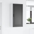 vidaXL Nástenná skrinka PORTO Čierna 50 x 31 x 100 cm Kompozitné drevo