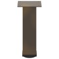 vidaXL Nohy konferenčného stolíka 4 ks, prírodná oceľ, 30-32 cm, oceľ
