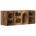 vidaXL TV skrinka ELST 100 x 35 x 40 cm Staré drevo Kompozitné drevo