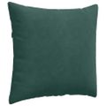 vidaXL Vankúše na pohovku 2 pcs Tmavozelená 45 x 45 cm