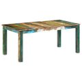 vidaXL Jedálenský stôl 180x90x76 cm recyklovaný masív