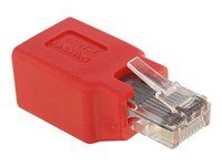Propojovací adaptér - RJ-45 (M) do RJ-45 (F)
