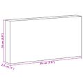 vidaXL Soľné Kamene 20 ks Ružová 20 x 2,5 x 10 cm Soľ z kameňa