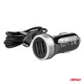 Nabíjačka do auta 12/24V Micro + 2x USB 2.4A PCH PRO-01