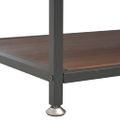 vidaXL Konferenčný stolík s 3 zásuvkami 110x50x40 cm, jedľový masív