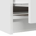 vidaXL TV skrinka biela 40x35x54 cm spracované drevo