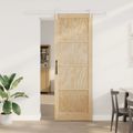 vidaXL Posuvné dvere ORKDAL 83 x 232 cm Borovicový masív