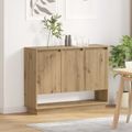vidaXL Servírovacia skriňa Remeselný dub 97 x 29 x 75 cm