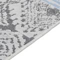 vidaXL Koberec ružový a modrý 100x300 cm bavlna