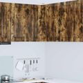 vidaXL Dvierka na umývačku Kalmar Dymová dub 57 x 57 x 80 cm