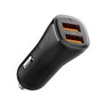 Spigen Essential EV302 2-Port 30W Nabíjačka do auta čierna