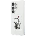 Puzdro Karl Lagerfeld IML Karl&Choupette MagSafe pre Samsung Galaxy S26 Ultra transparentné