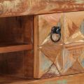 vidaXL TV skrinka 112x30x45 cm masívne recyklované drevo