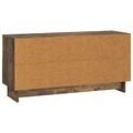 vidaXL TV skrinka Dymový dub 102 x 34,5 x 50 cm Kompozitné drevo
