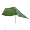 vidaXL Auto Stan 308 x 215 x 220 cm Zelená Polyester a oceľ