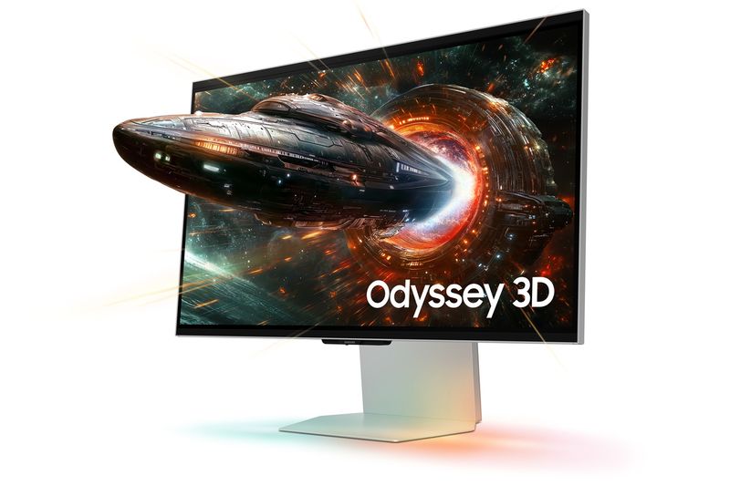 Samsung Odyssey 3D/LS27FG902XUXEN/27''/IPS/4K UHD/165Hz/1ms/Silver/2R